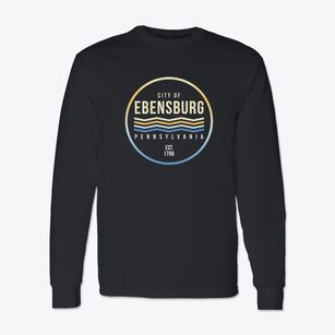 Ebensburg Pennsylvania Color Fade Classic Long Sleeve T-Shirt