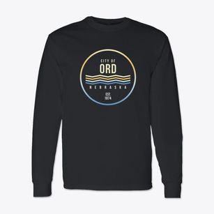 Ord Nebraska Color Fade Classic Long Sleeve T-Shirt