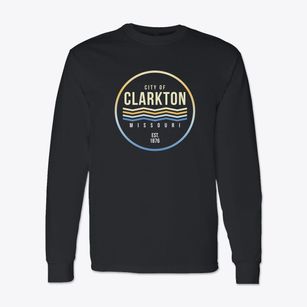 Clarkton Missouri Color Fade Classic Long Sleeve T-Shirt