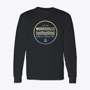 Morrisville North Carolina Color Fade Classic Long Sleeve T-Shirt