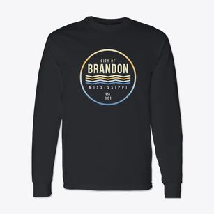 Brandon Mississippi Color Fade Classic Long Sleeve T-Shirt