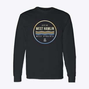West Hamlin West Virginia Color Fade Classic Long Sleeve T-Shirt