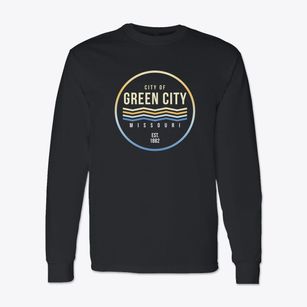 Green City Missouri Color Fade Classic Long Sleeve T-Shirt