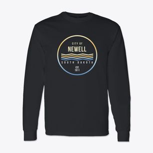 Newell South Dakota Color Fade Classic Long Sleeve T-Shirt