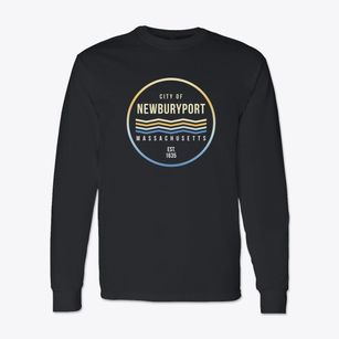 Newburyport Massachusetts Color Fade Classic Long Sleeve T-Shirt