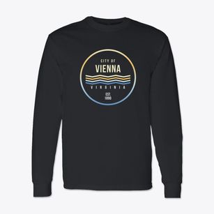 Vienna Virginia Color Fade Classic Long Sleeve T-Shirt