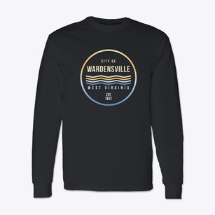 Wardensville West Virginia Color Fade Classic Long Sleeve T-Shirt