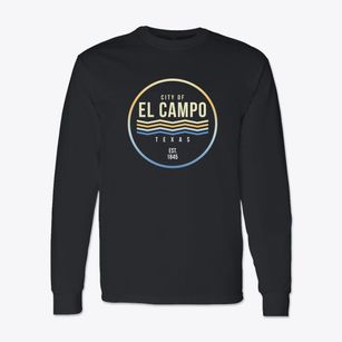 El Campo Texas Color Fade Classic Long Sleeve T-Shirt