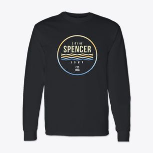 Spencer Iowa Color Fade Classic Long Sleeve T-Shirt