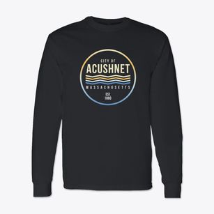 Acushnet Massachusetts Color Fade Classic Long Sleeve T-Shirt