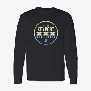 Keyport New Jersey Color Fade Classic Long Sleeve T-Shirt