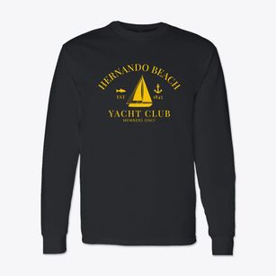 Hernando Beach Florida Yacht Club Classic Long Sleeve T-Shirt
