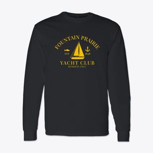 Fountain Prairie Wisconsin Yacht Club Classic Long Sleeve T-Shirt