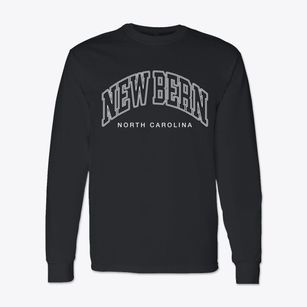 New Bern North Carolina Inline Classic Long Sleeve T-Shirt