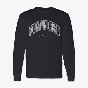 Fountain Green Utah Inline Classic Long Sleeve T-Shirt