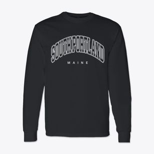 South Portland Maine Inline Classic Long Sleeve T-Shirt