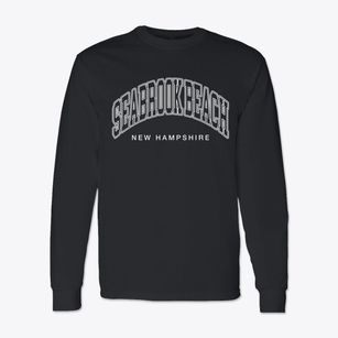 Seabrook Beach New Hampshire Inline Classic Long Sleeve T-Shirt