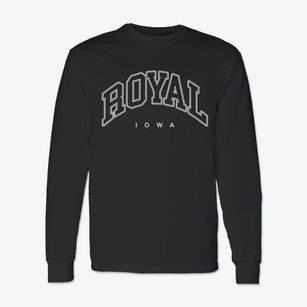 Royal Iowa Inline Classic Long Sleeve T-Shirt