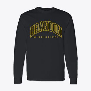 Brandon Mississippi Inline Classic Long Sleeve T-Shirt