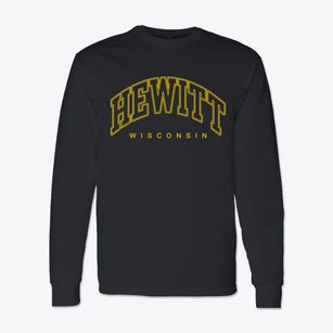 Hewitt Wisconsin Inline Classic Long Sleeve T-Shirt