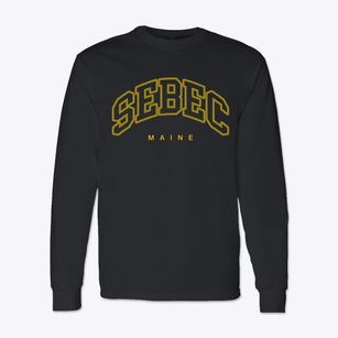 Sebec Maine Inline Classic Long Sleeve T-Shirt