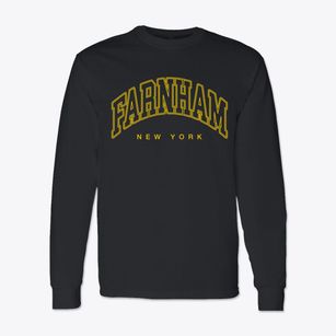 Farnham New York Inline Classic Long Sleeve T-Shirt