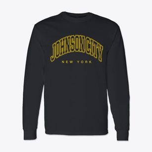 Johnson City New York Inline Classic Long Sleeve T-Shirt