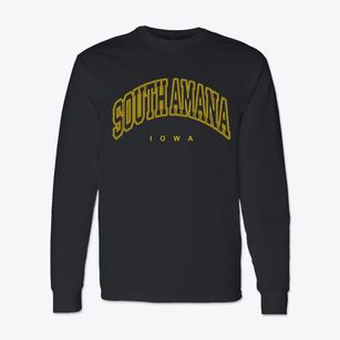 South Amana Iowa Inline Classic Long Sleeve T-Shirt