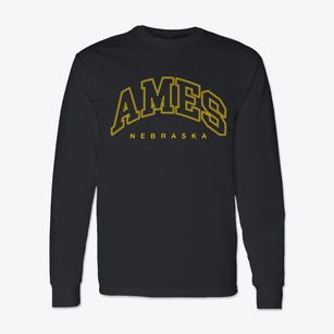 Ames Nebraska Inline Classic Long Sleeve T-Shirt