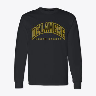 De Lamere North Dakota Inline Classic Long Sleeve T-Shirt