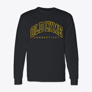 Old Lyme Connecticut Inline Classic Long Sleeve T-Shirt