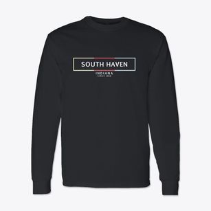 South Haven Indiana Artbox Classic Long Sleeve T-Shirt