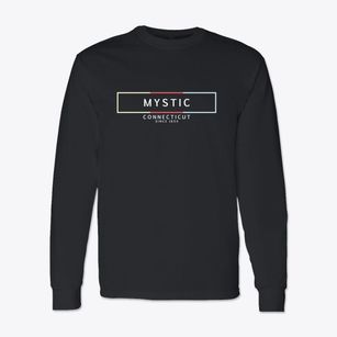 Mystic Connecticut Artbox Classic Long Sleeve T-Shirt