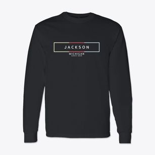 Jackson Michigan Artbox Classic Long Sleeve T-Shirt