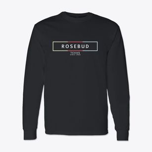 Rosebud Texas Artbox Classic Long Sleeve T-Shirt