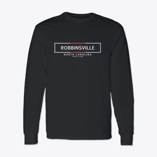 Robbinsville North Carolina Artbox Classic Long Sleeve T-Shirt