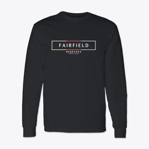 Fairfield Nebraska Artbox Classic Long Sleeve T-Shirt