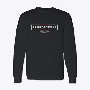 Bradfordsville Kentucky Artbox Classic Long Sleeve T-Shirt