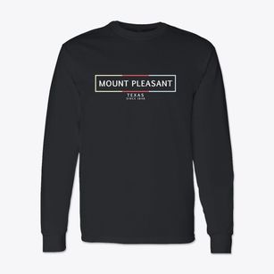 Mount Pleasant Texas Artbox Classic Long Sleeve T-Shirt