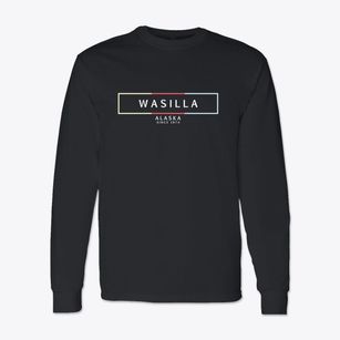 Wasilla Alaska Artbox Classic Long Sleeve T-Shirt