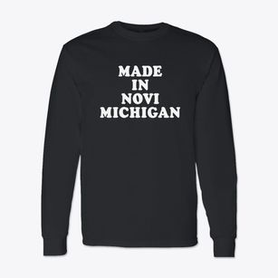 Novi Michigan Classic 70s Classic Long Sleeve T-Shirt