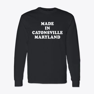 Catonsville Maryland Classic 70s Classic Long Sleeve T-Shirt