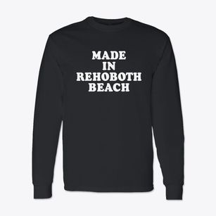 Rehoboth Beach Delaware Classic 70s Classic Long Sleeve T-Shirt