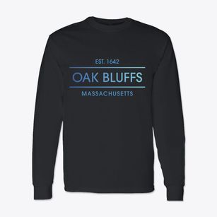 Oak Bluffs Massachusetts Horizon Classic Long Sleeve T-Shirt