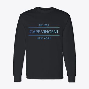 Cape Vincent New York Horizon Classic Long Sleeve T-Shirt