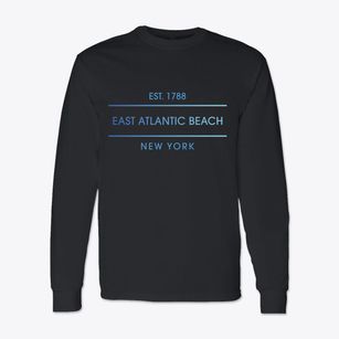 East Atlantic Beach New York Horizon Classic Long Sleeve T-Shirt