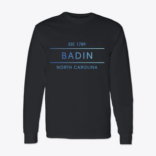 Badin North Carolina Horizon Classic Long Sleeve T-Shirt