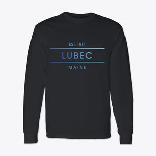 Lubec Maine Horizon Classic Long Sleeve T-Shirt