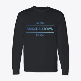 Marshalltown Iowa Horizon Classic Long Sleeve T-Shirt