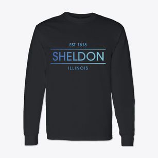 Sheldon Illinois Horizon Classic Long Sleeve T-Shirt